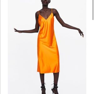 Zara slip dress